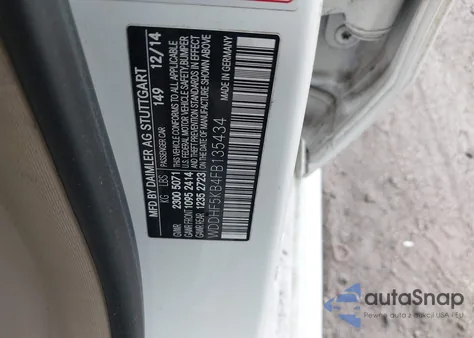 2015 Mercedes-Benz E 350 from USA, damaged, VIN WDDHF5KB4FB135434